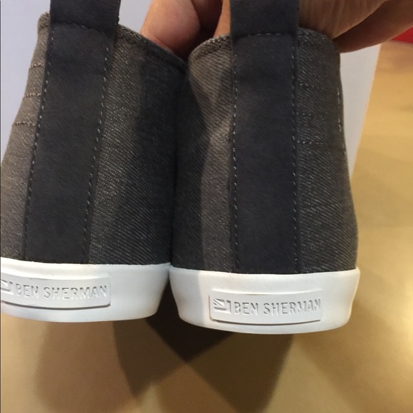 ❤️SOLD❤️Ben Sherman Bradford Chukka Grey Mens Shoe - Picture 4 of 6